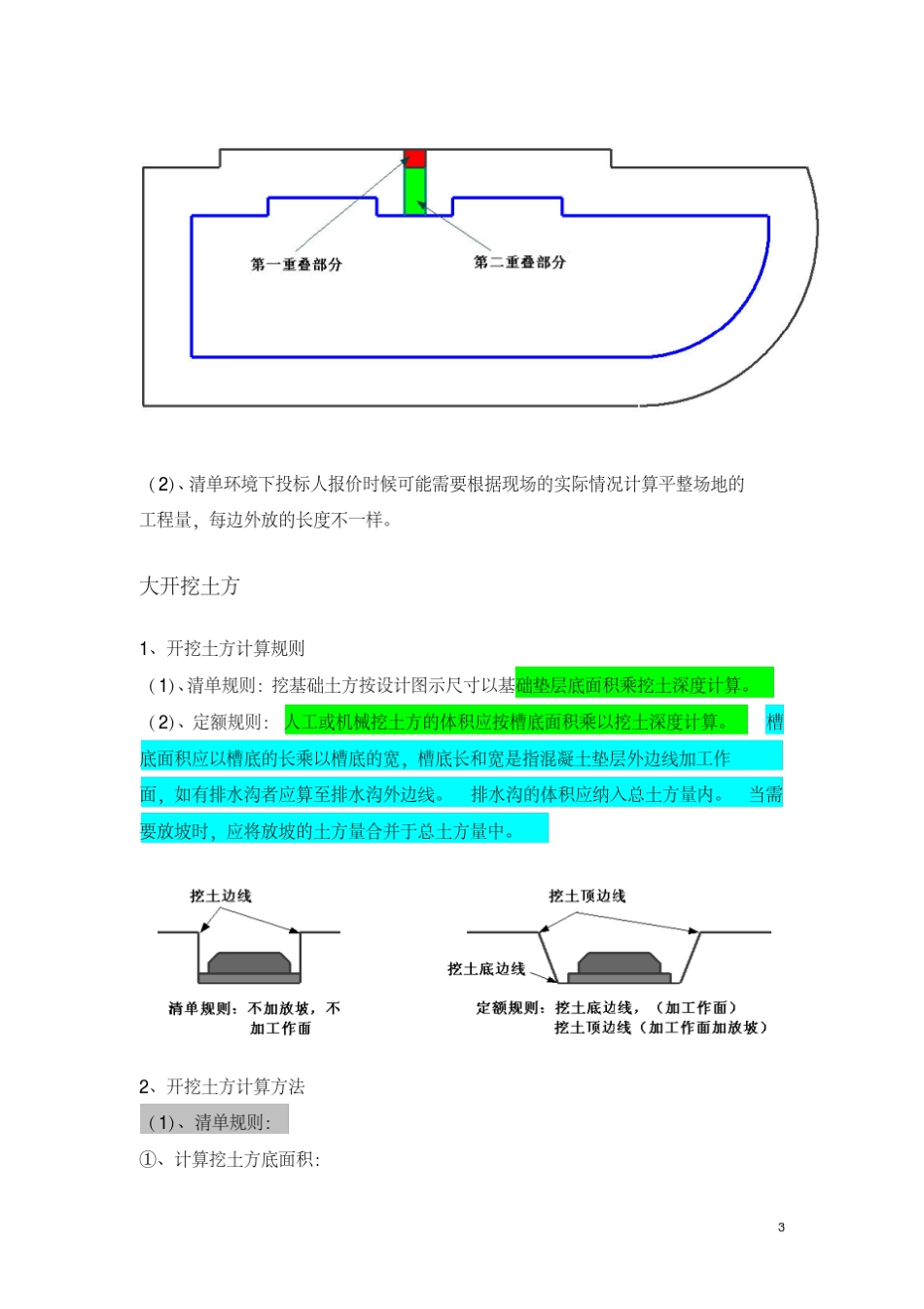 2016建筑清单、定额工程算量计算规则图解_第3页