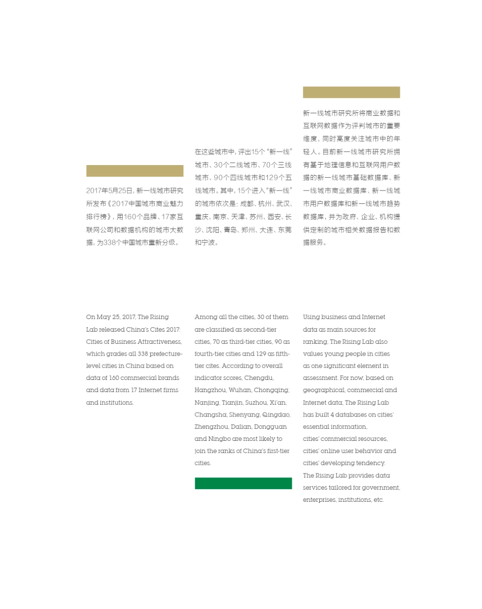 2017中国商业魅力城市排行榜report2017rank_第3页