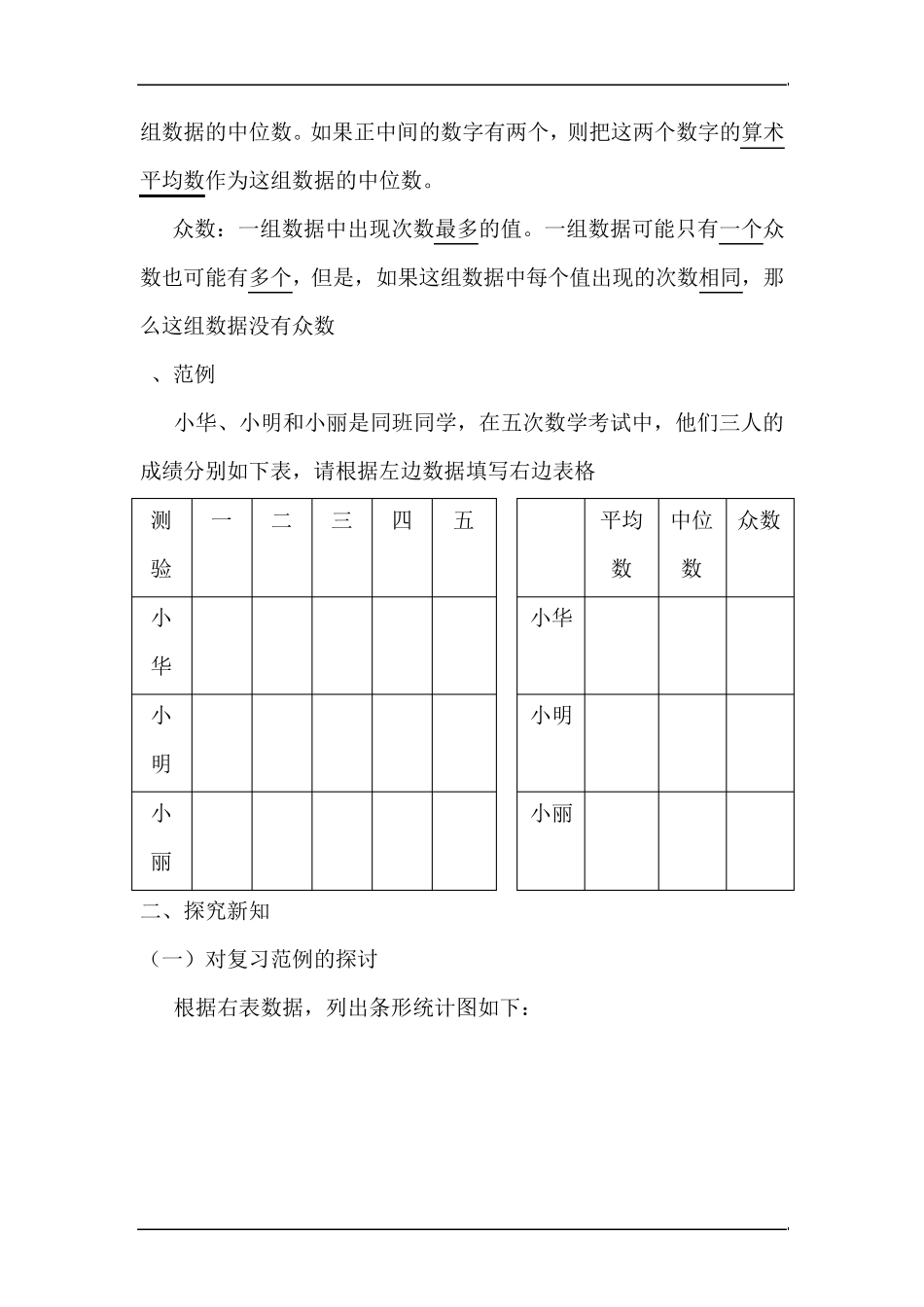 2017八年级数学平均数、中位数和众数的选用1_第2页