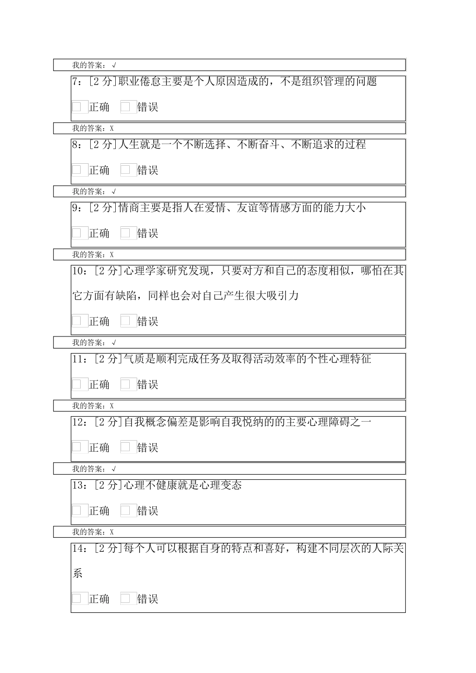 2017年专业技术人员心理健康与心理调适(满分答案)_第2页