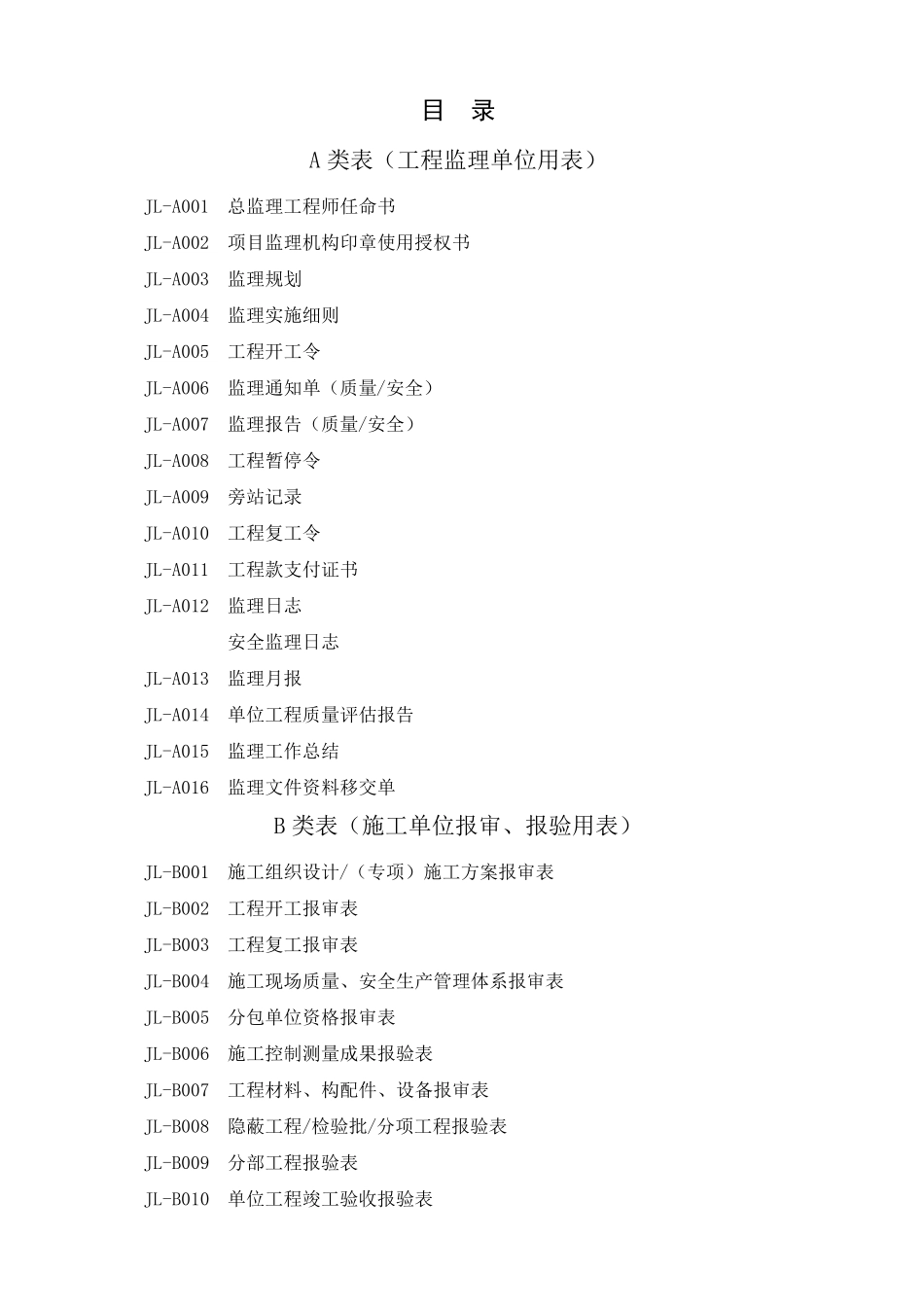 2017年四川省建设工程监理单位及相关单位用表_第2页