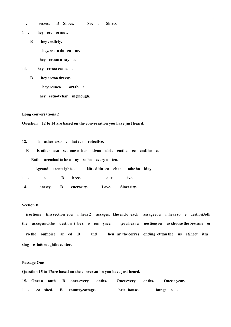 2017年山东专升本英语真题及答案_第3页