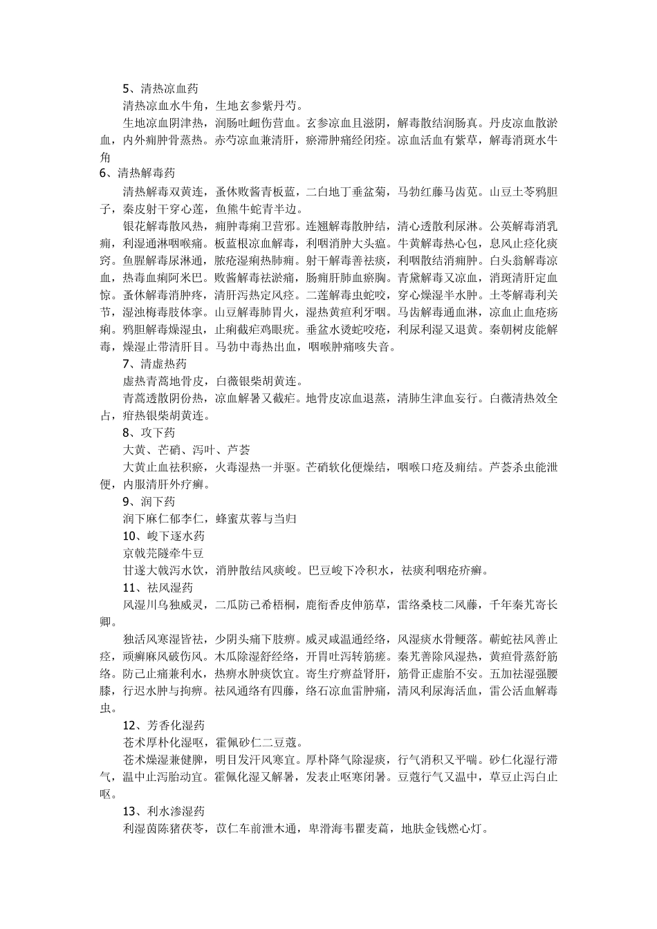 2017执业药师中药记忆口诀_第2页