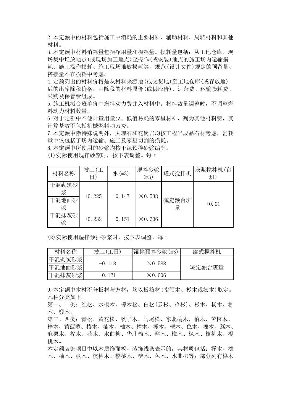2018定额说明(土建和装饰)_第2页