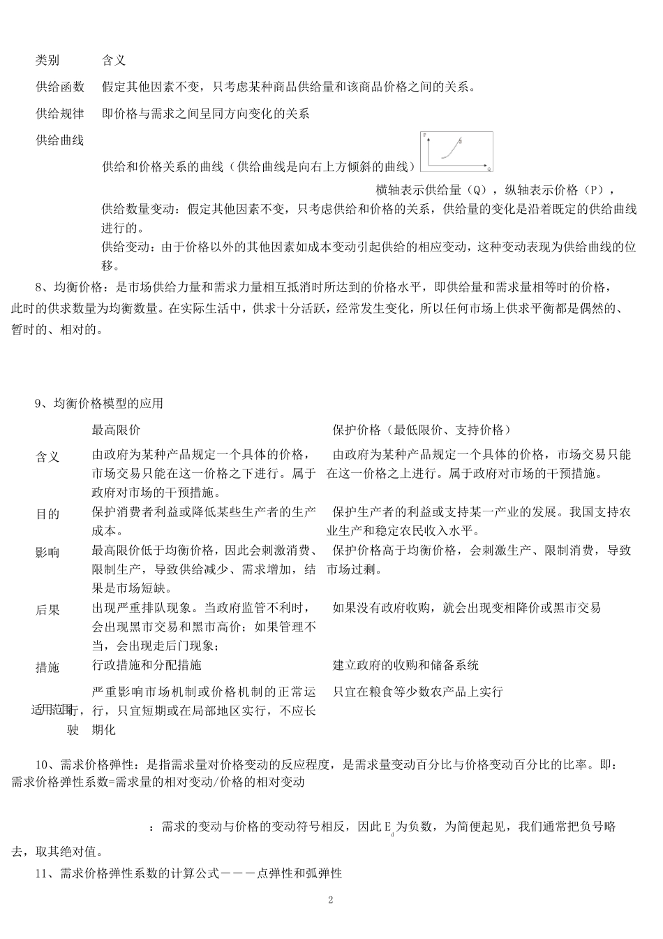 2018年中级经济师基础人工整理笔记_第2页