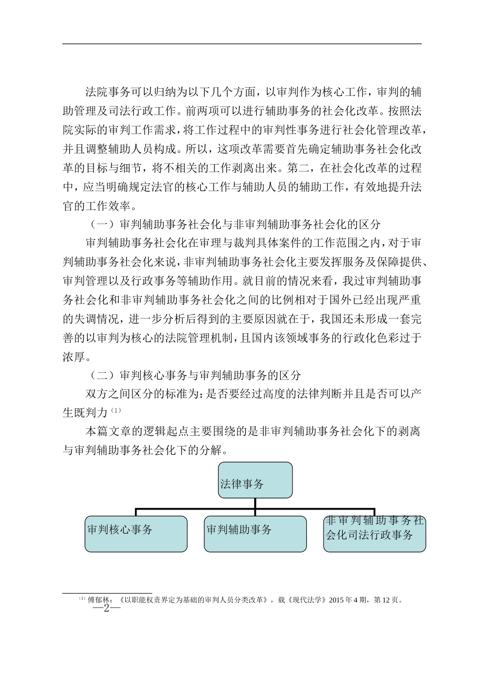 审判辅助事务社会化工作模式研究_第2页
