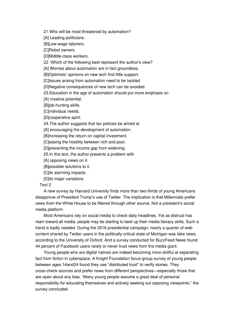 2018年考研英语真题及答案_第3页