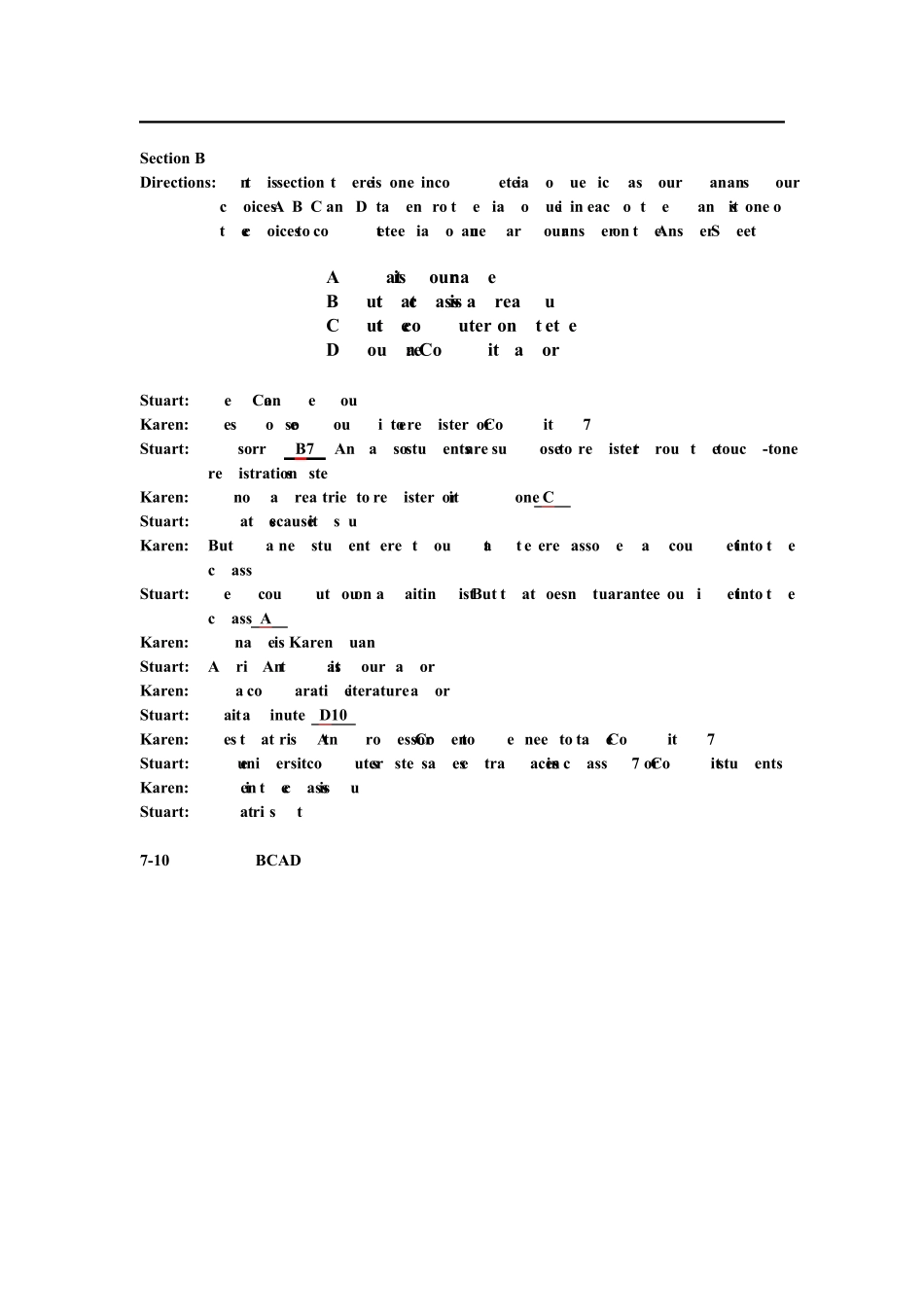 2019同等学力英语真题及参考答案_第2页