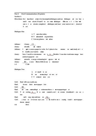 2019同等学力英语真题及参考答案