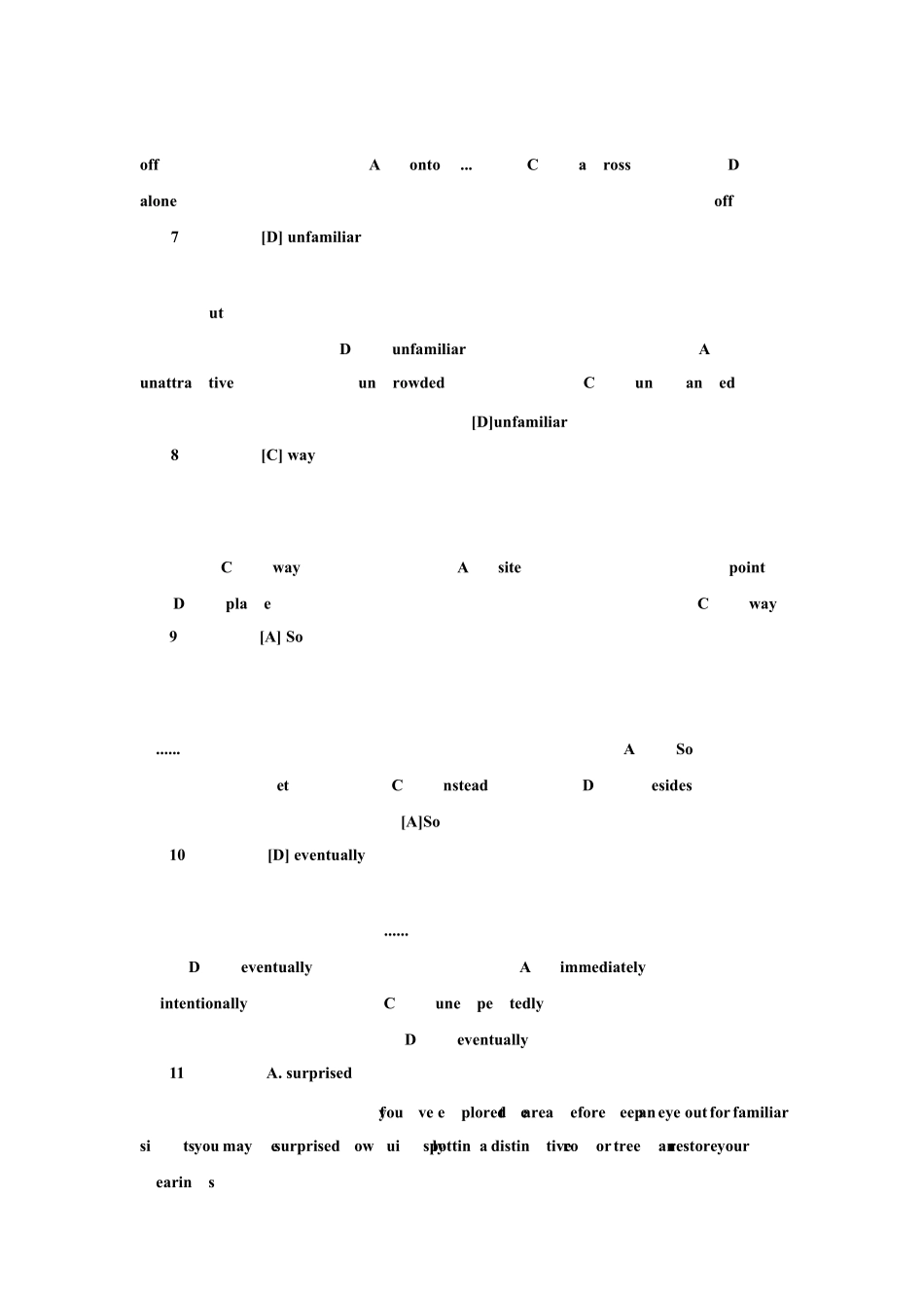 2019年考研英语一真题答案及解析_第2页