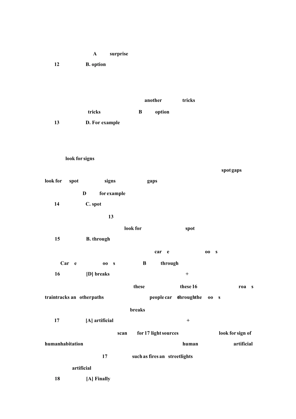 2019年考研英语一真题答案及解析_第3页