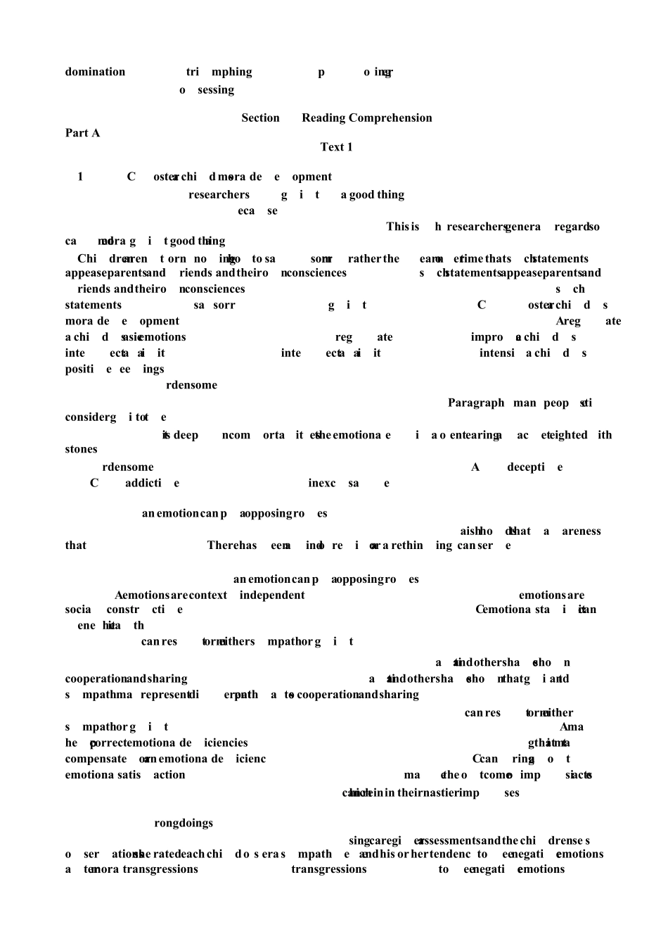 2019年考研英语二真题答案及解析_第3页