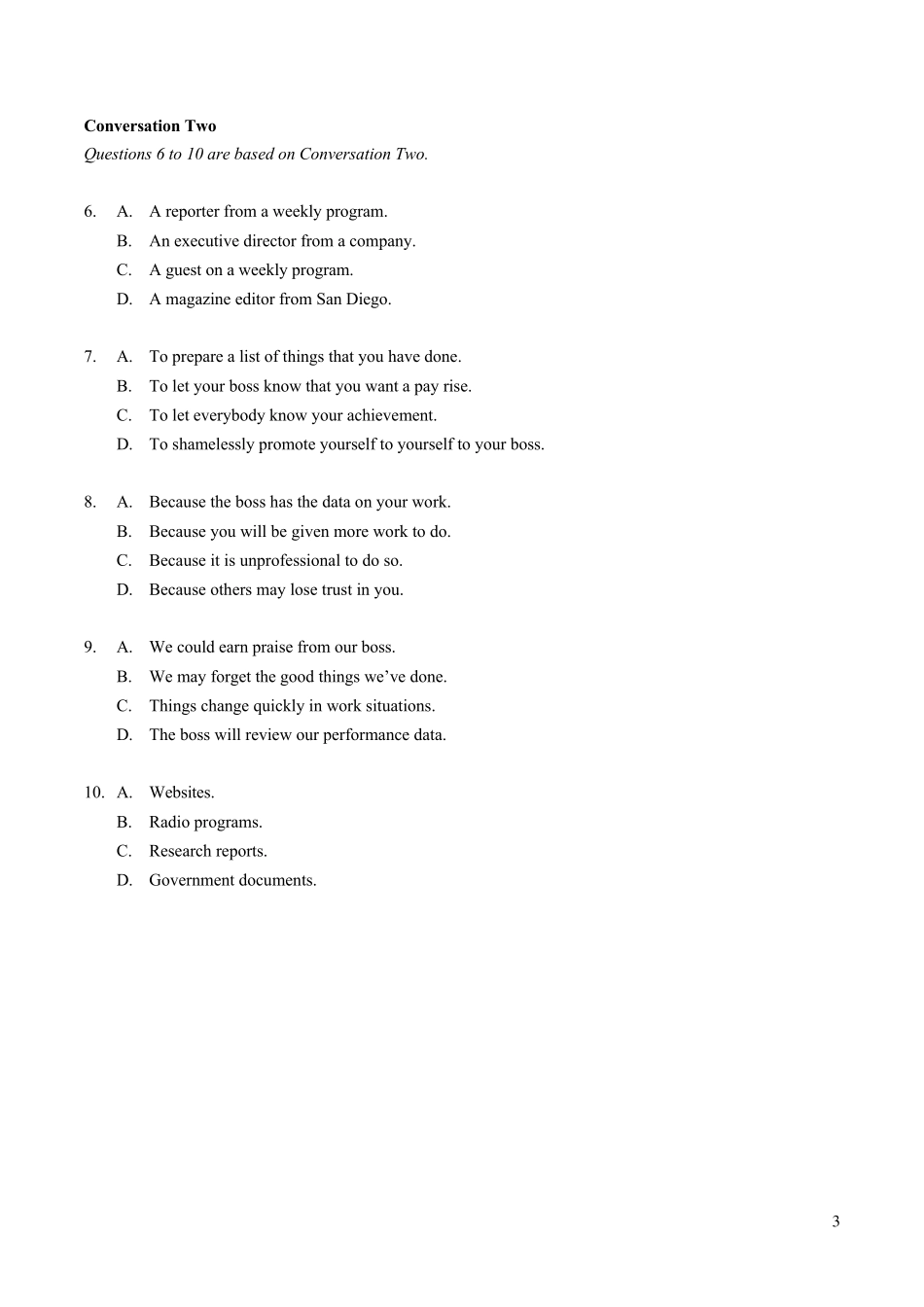 2019英语专四真题_第3页