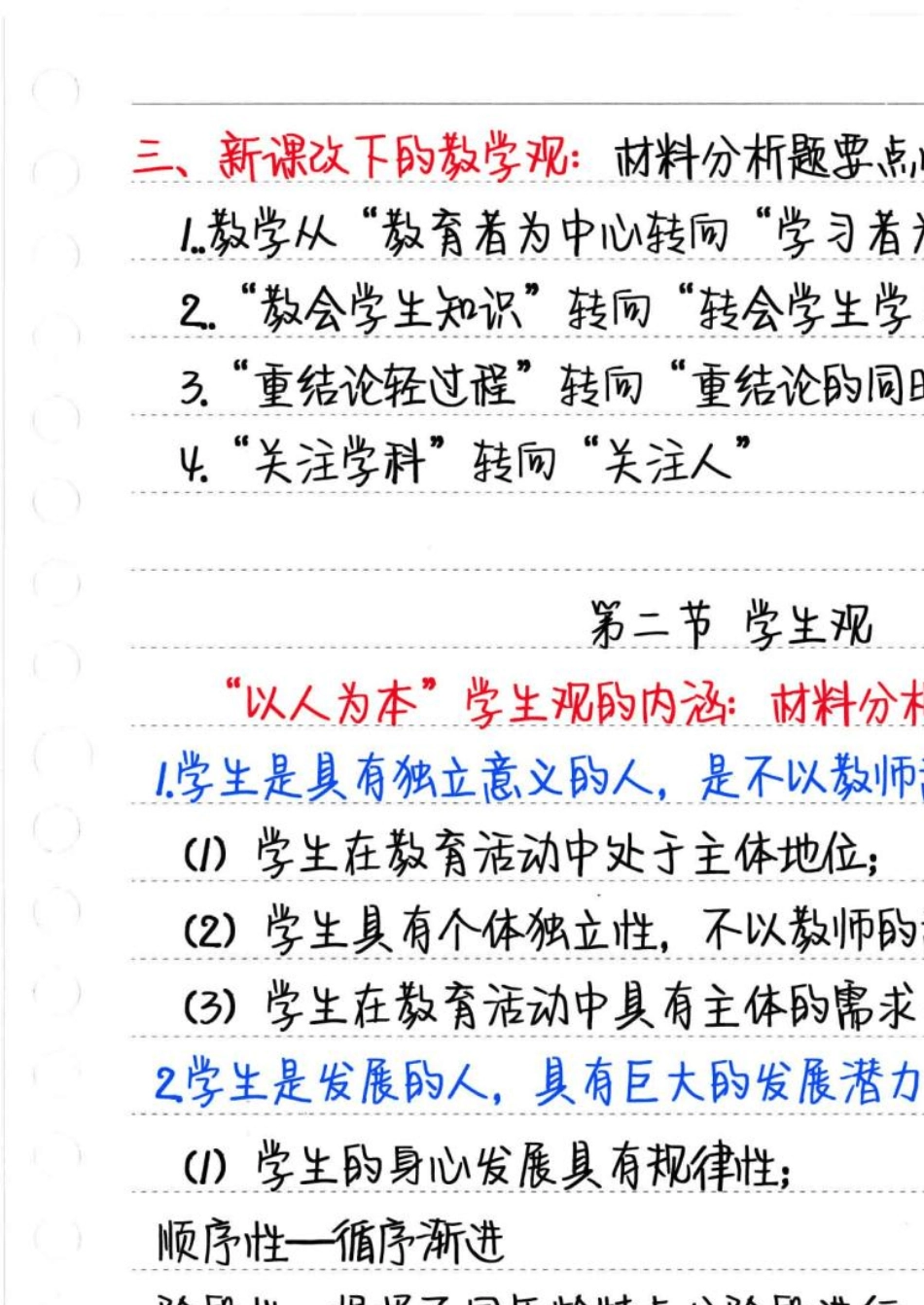 2020中小学综合素质手写重点笔记_第3页