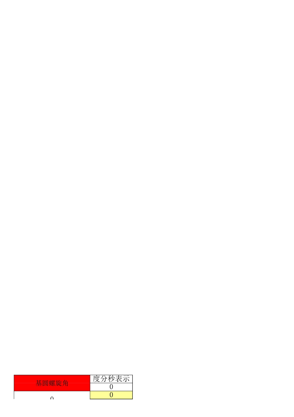 配对齿轮参数全程计算(史上最全最好用的齿轮计算表格)_第3页