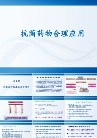 抗菌药培训课件完整