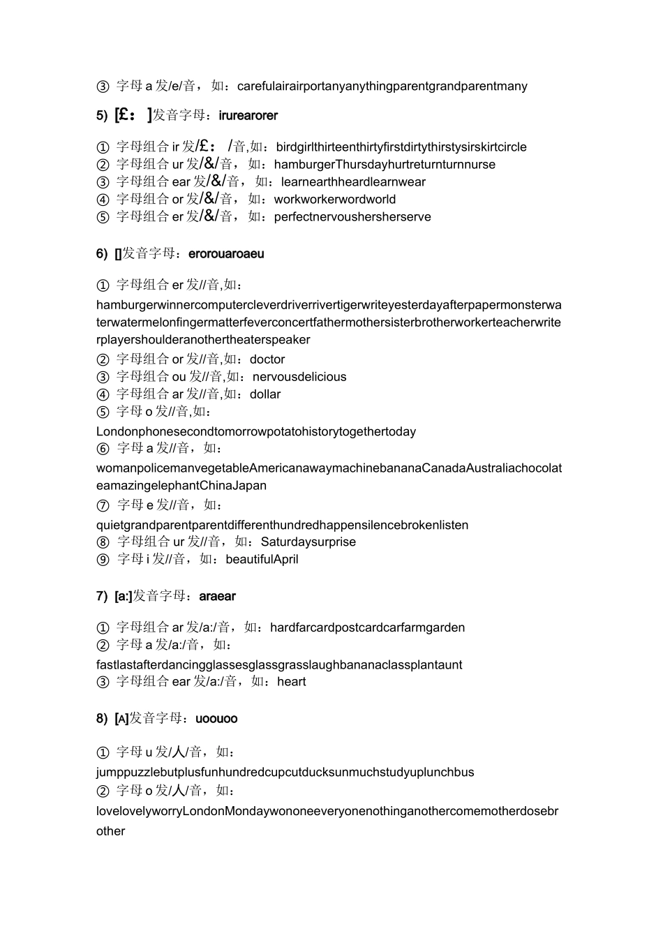 音标拼读规律_第3页