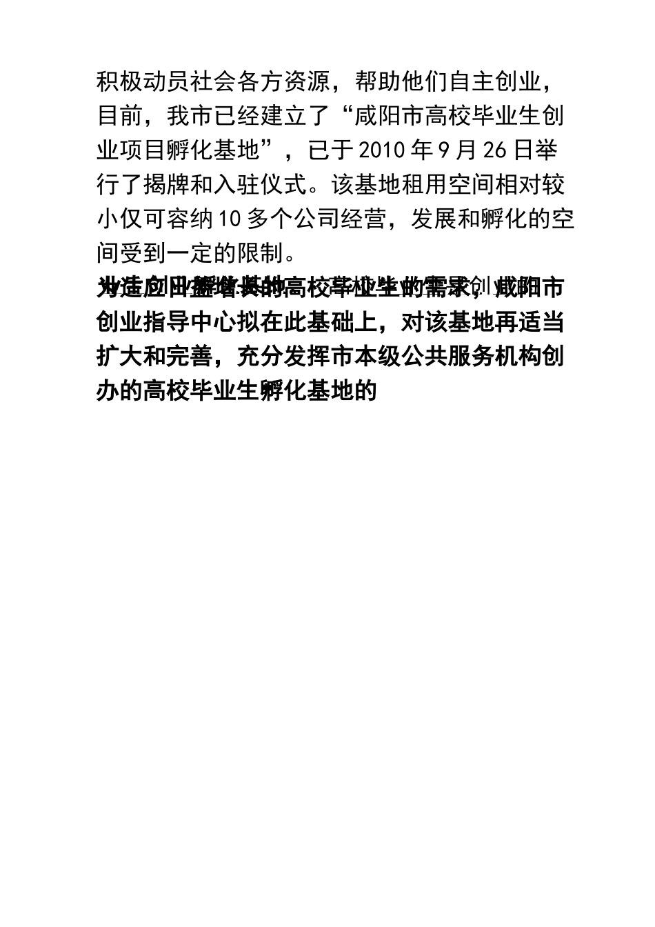 孵化基地工作总结_第3页