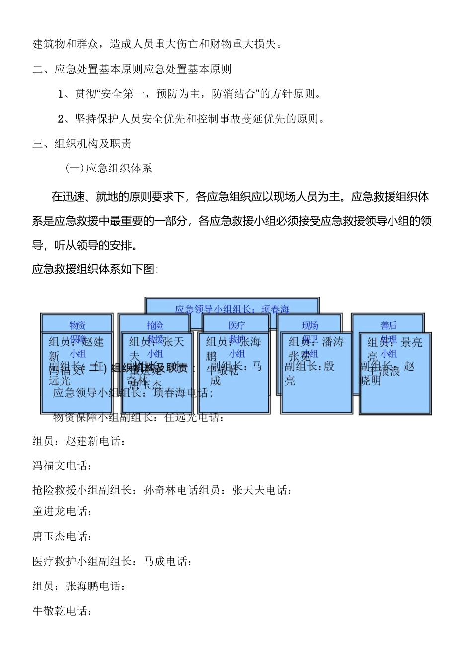 火灾事故专项应急预案 (完整)_第3页