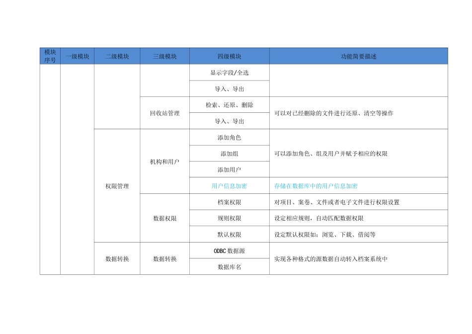 紫光综合档案系统功能列表_第3页