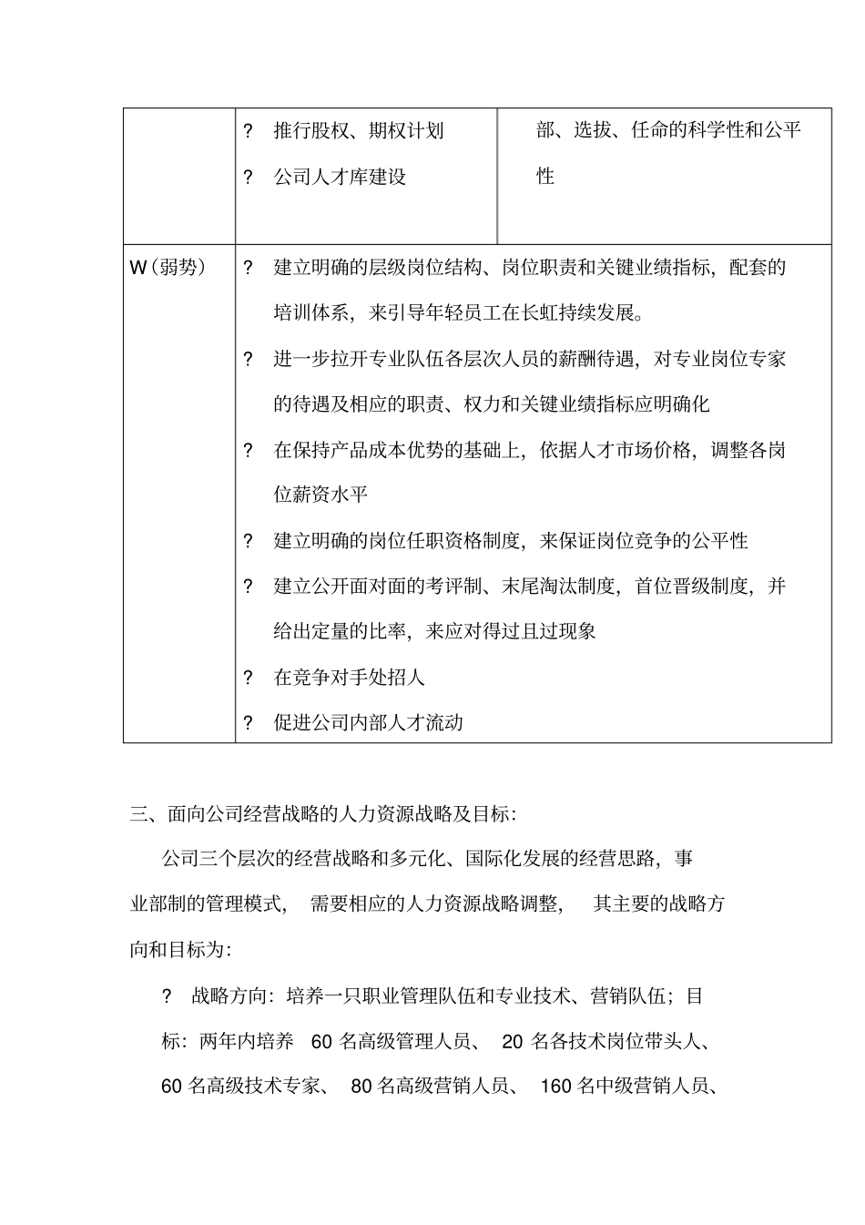 某某公司人力资源战略分析_第3页