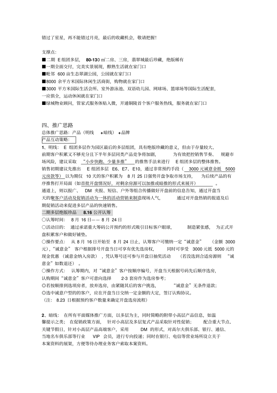某楼盘开盘期营销推广方案_第2页