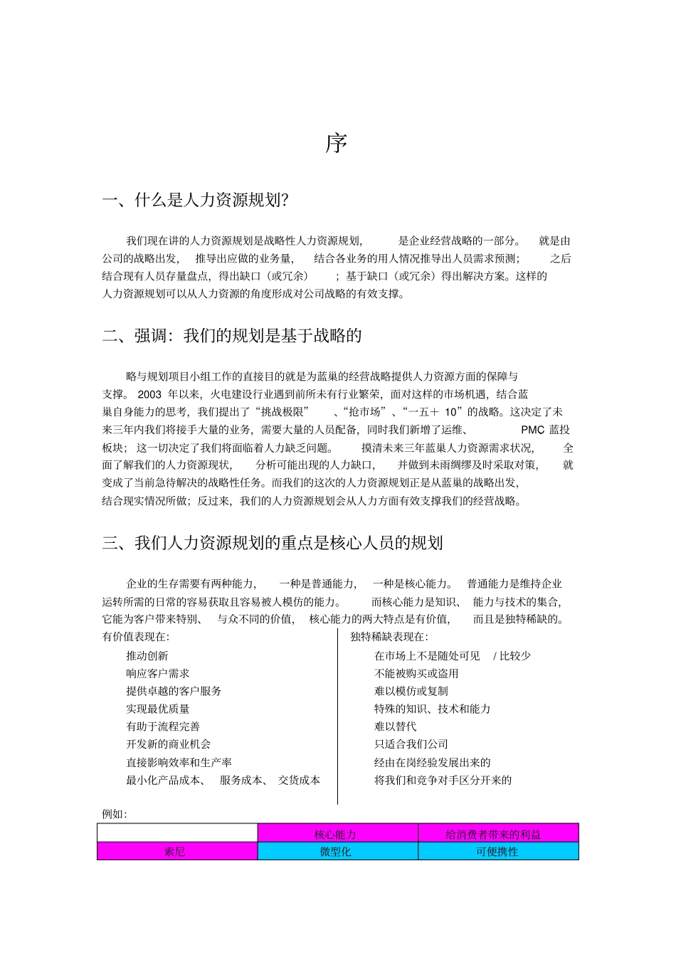 某火电公司人力资源规划报告分析_第3页