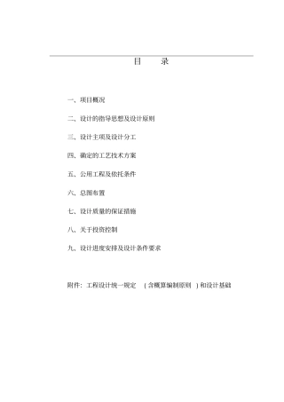 某石化煤代油工程项目可行性研究报告