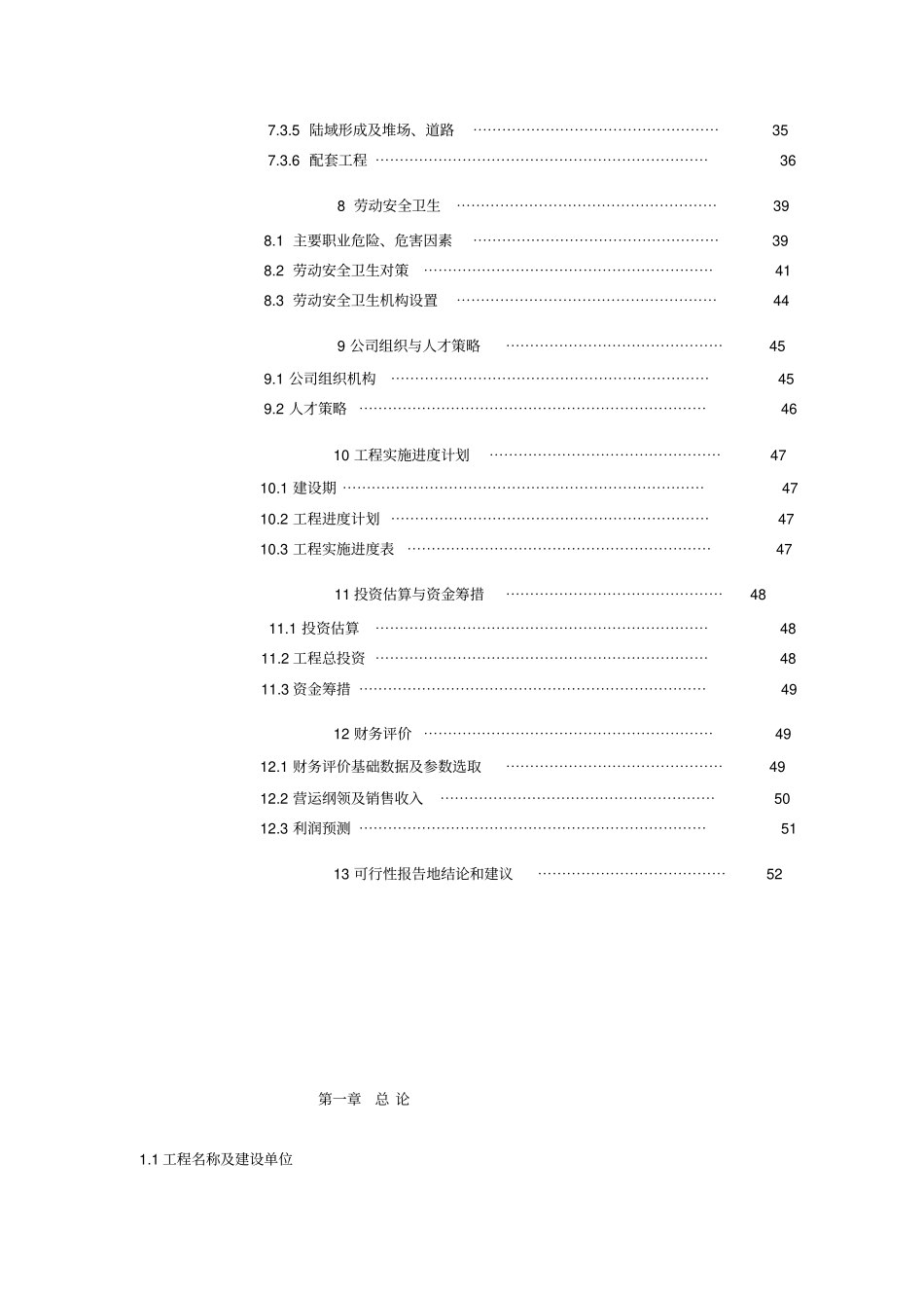 某码头建设项目可行性研究报告书_第2页
