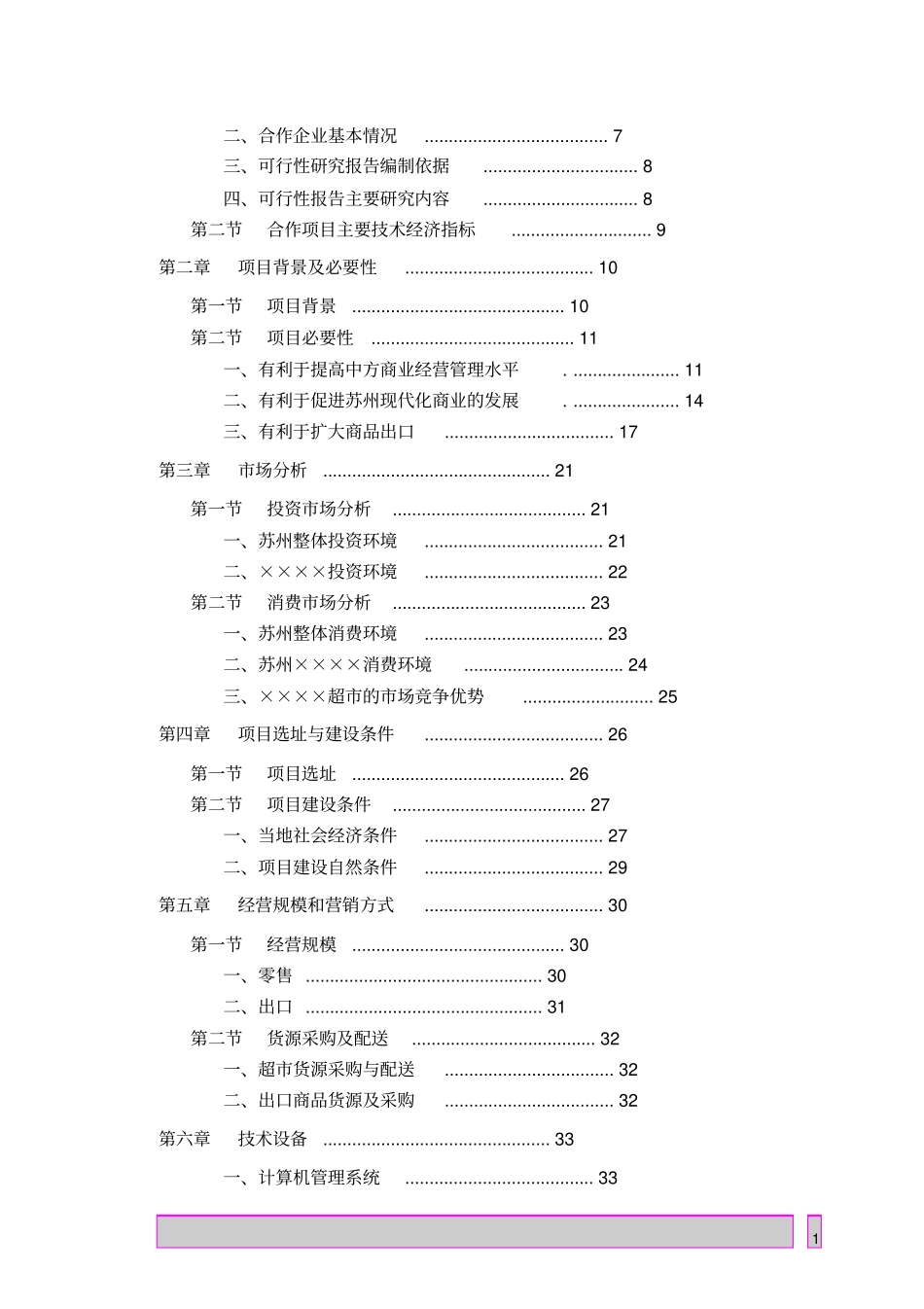 某超有限公司项目可研报告_第2页