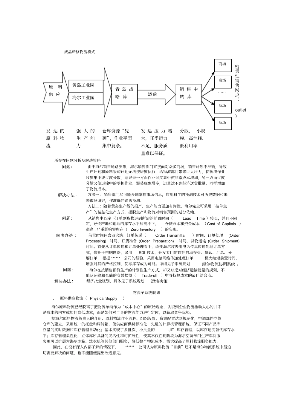 某跨国整体物流方案_第3页