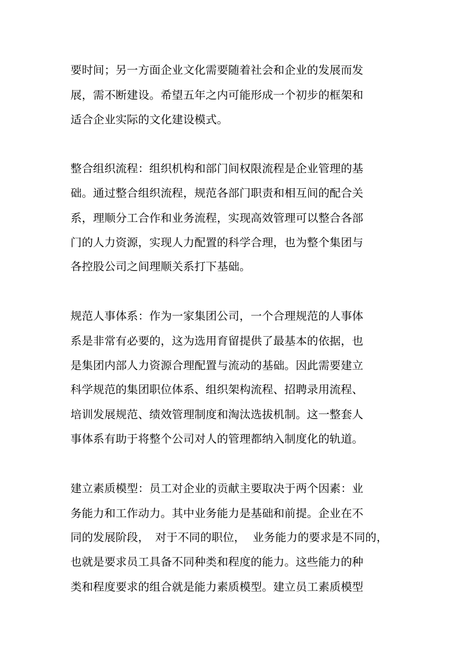 某集团人力资源五年战略规划_第2页