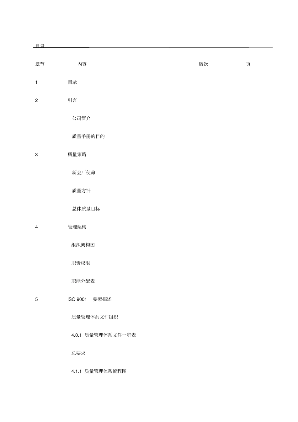 某食品企业质量管理体系手册_第2页