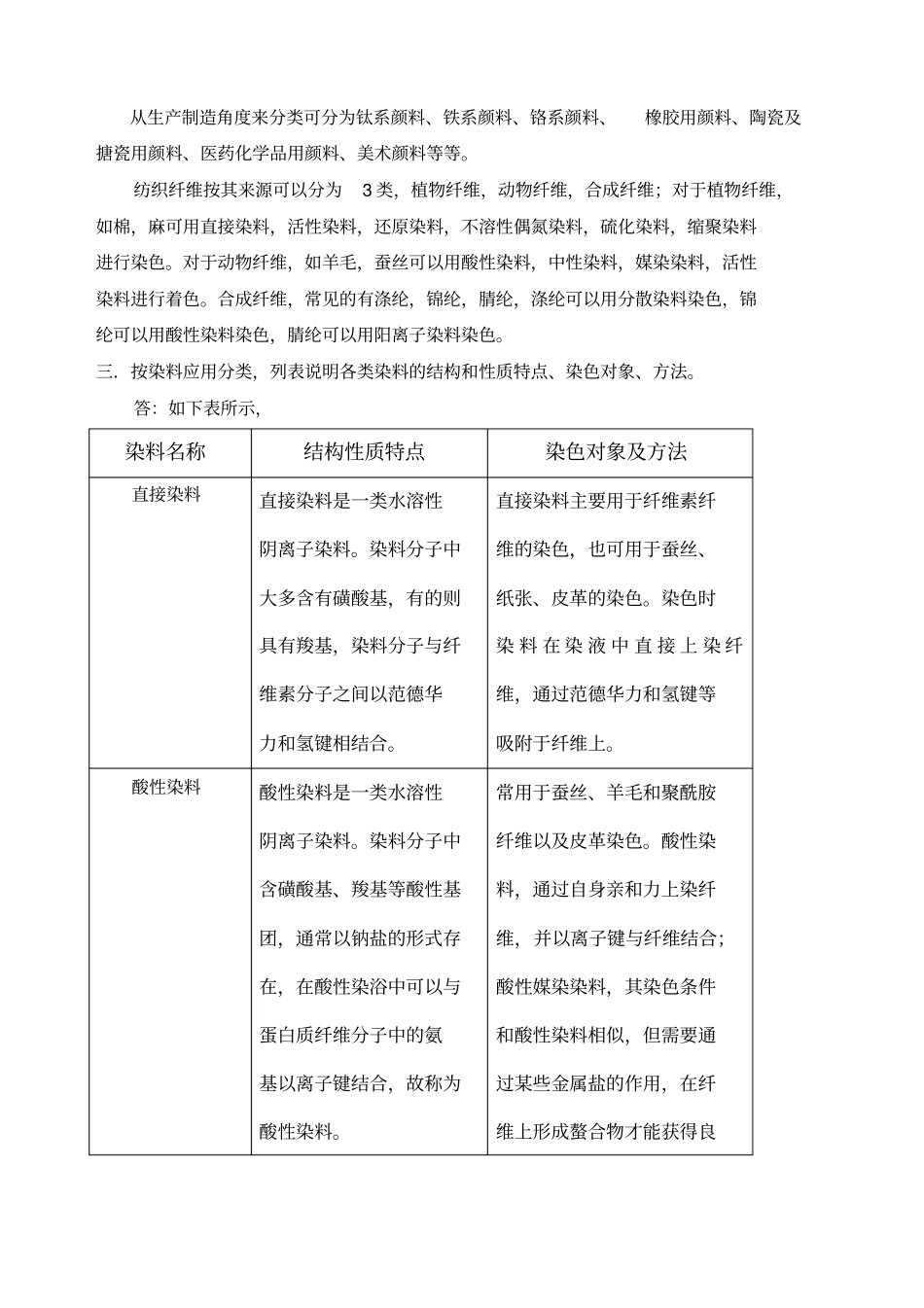 染料化学课后习题答案_第2页
