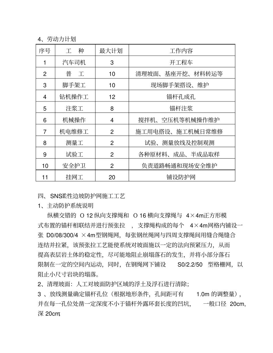 柔性主动防护网专项施工方案_第3页