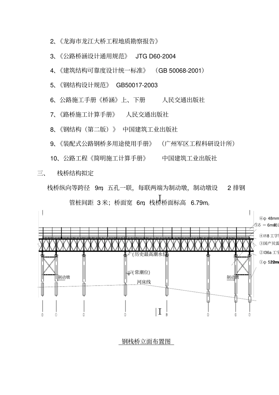 栈桥、钢平台设计方案_第2页