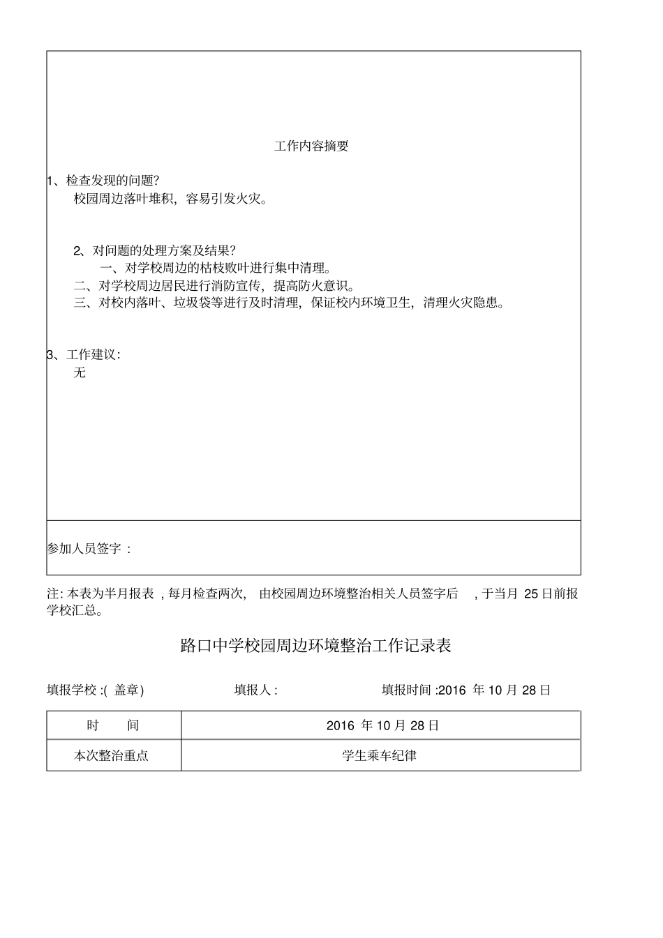 校园周边环境治理工作记录_第3页