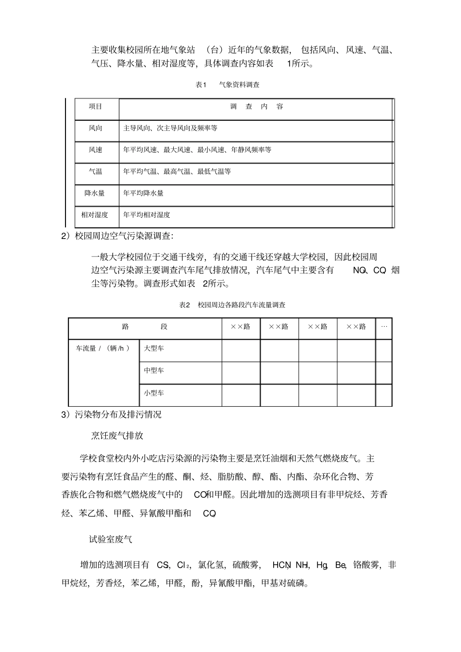 校园大气环境监测方案_第2页