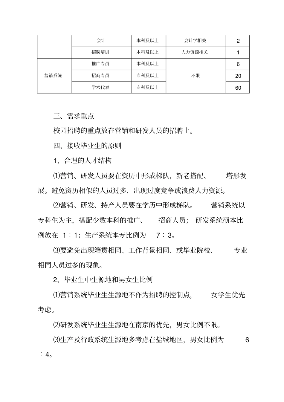 校园招聘实施方案_第2页