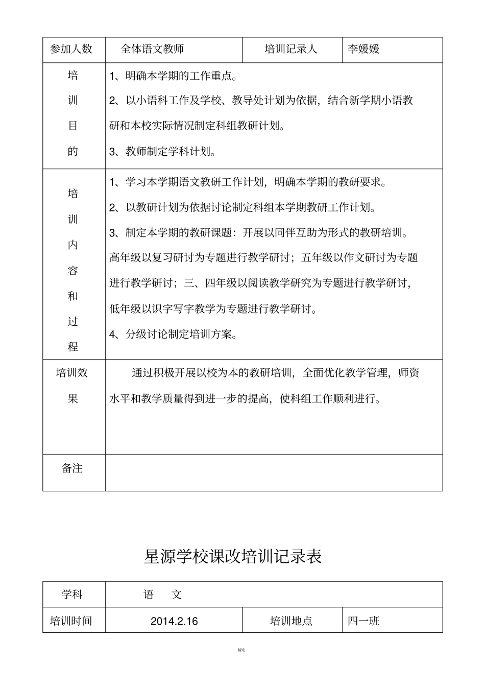 校本教研活动记录表_第3页