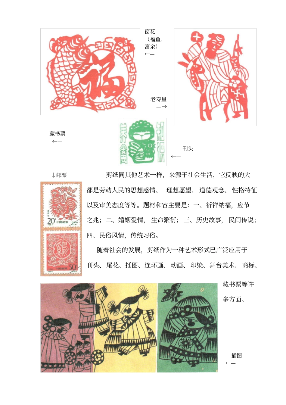 校本课程—剪纸_第2页