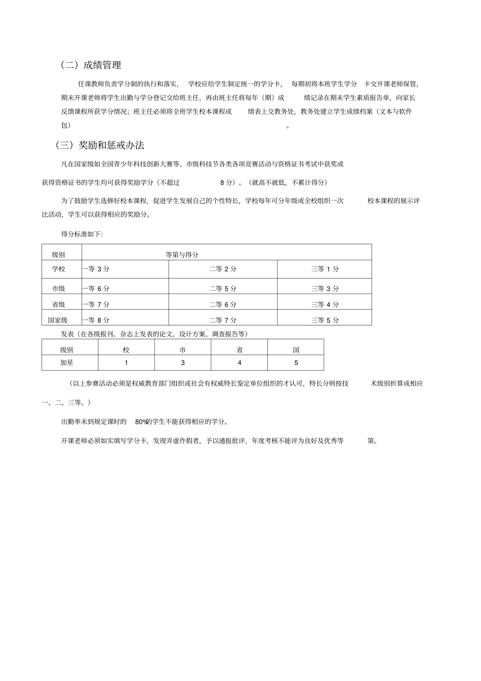 校本课程评价标准范本_第3页