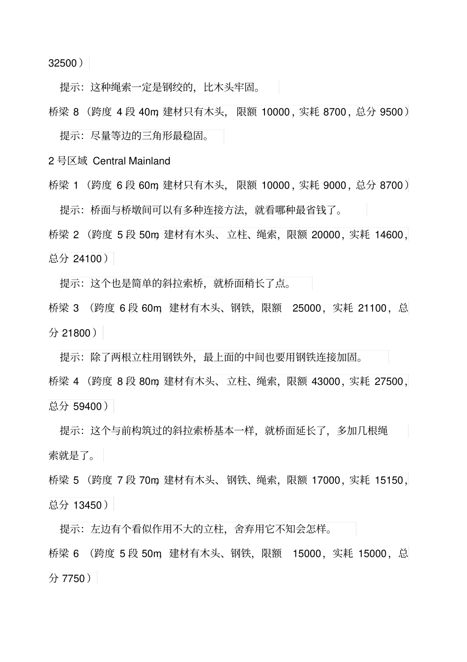 桥梁建造师桥梁建筑师攻略结构图大车过桥截屏_第2页