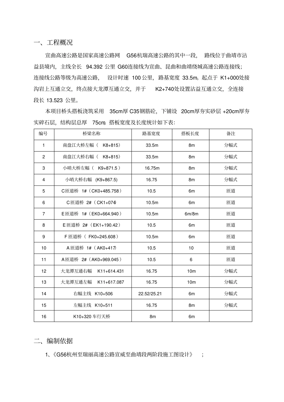 桥梁桥头搭板施工方案2050427_第3页