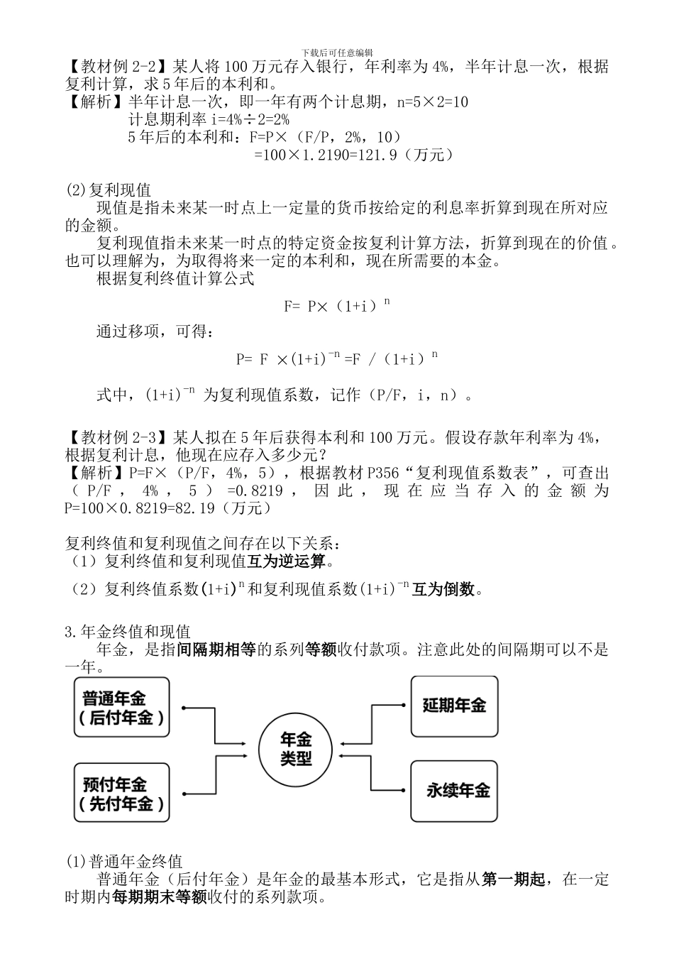 《财务管理》第二章：财务管理基础_第3页