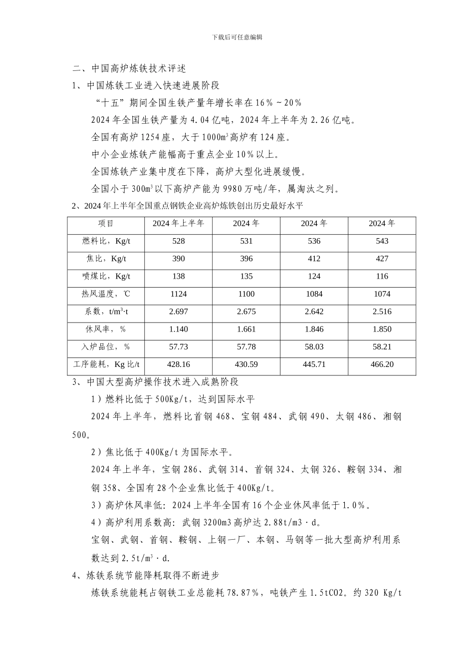 中国高炉炼铁技术进展_第2页