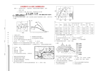云南省腾冲市2024届高三地理模拟试卷3