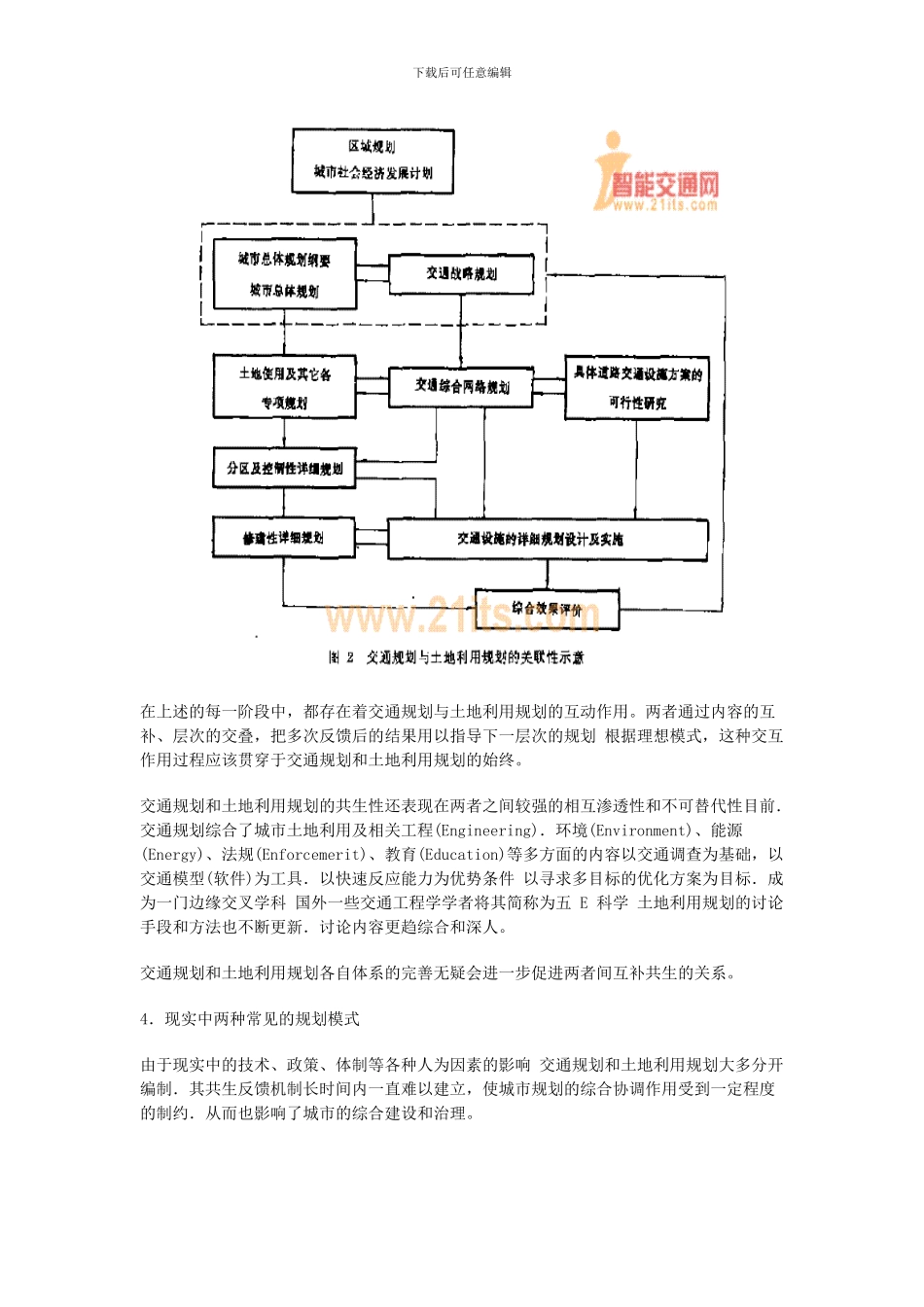 交通规划与土地利用规划的共生机制研究_第3页