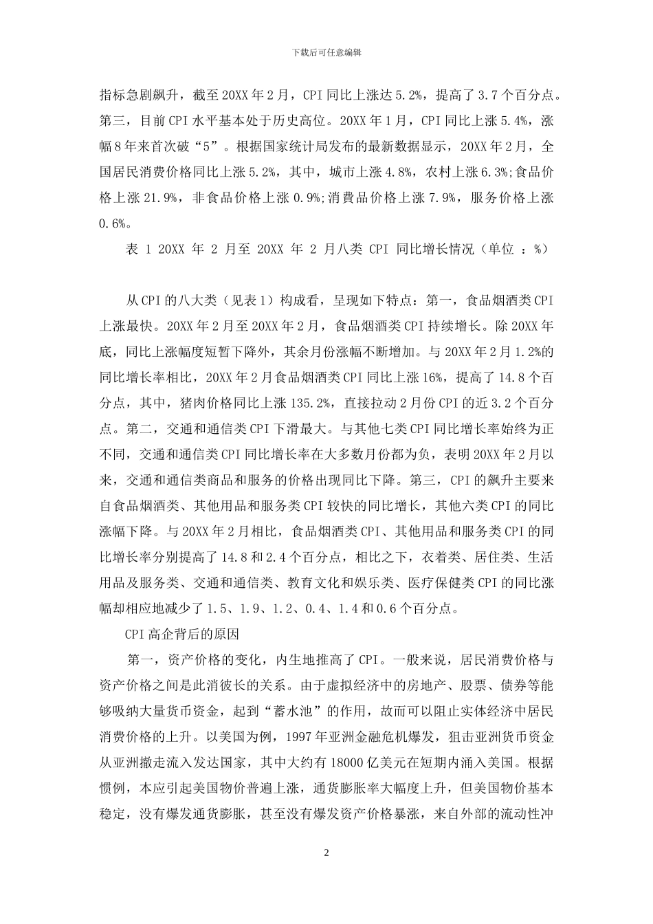 从CPI高企看中国居民消费的变化与走势_第2页