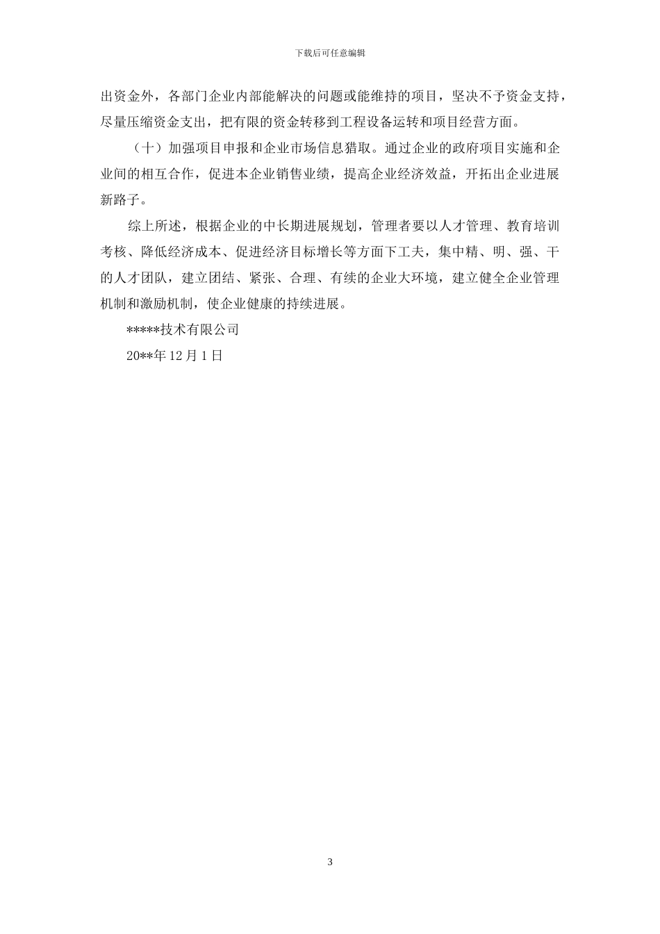 企业中长期战略规划_第3页